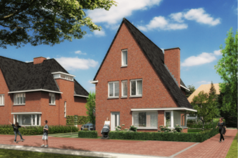 Nieuwbouw 4 vrijstaande woningen Klingelbeek Arnhem